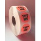 1" Round Label Roll